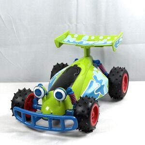 Vintage Thinkway Disney Toy Story Free Wheel Buggy Race Car 8" Vehicle (Not RC)